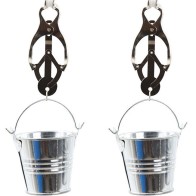 Nipple Clamps with Cubes for Stylish Sensation