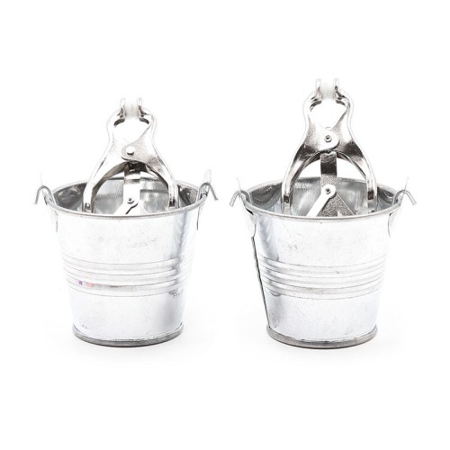 Nipple Clamps with Cubes for Stylish Sensation