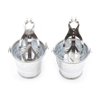Nipple Clamps with Cubes for Stylish Sensation