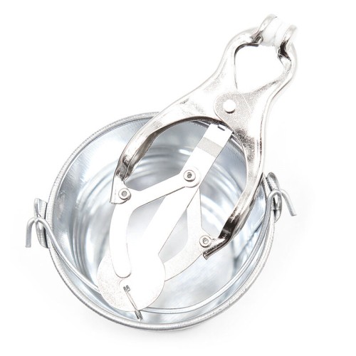 Nipple Clamps with Cubes for Stylish Sensation