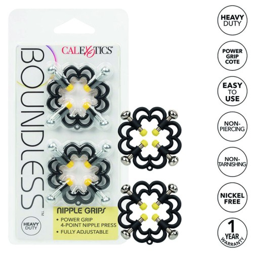 Boundless Nipple Clamps for Sensation Play