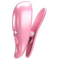 Pretty Love Vibrating Nipple Clamps Pink - High-Quality Adult Toy