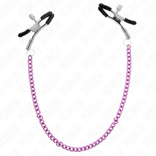 Kink Nipple Clamps with Chain