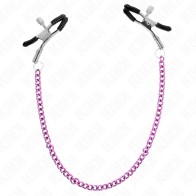 Kink Nipple Clamps with Chain
