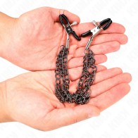 Kink Triple Chain Nipple Clamps 20/23/28 Cm