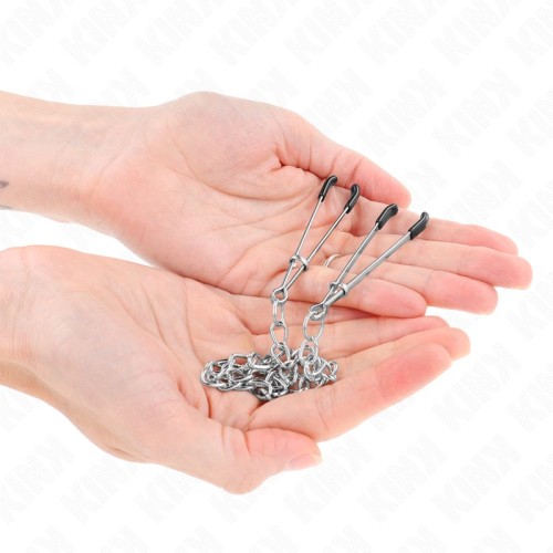 Kink Nipple Clamps Thick Chain Stimulator