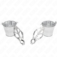 Kink Japanese Nipple Clamps Silver