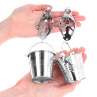 Kink Japanese Nipple Clamps Silver