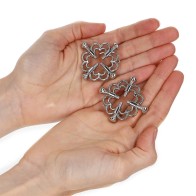 Kink Flower Metal Nipple Clamps for Enhanced Sensation
