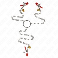 Kink Nipple and Clitoris Clips with Chains