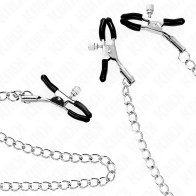 Kink Nipple Clips with Chain - Sensual Stimulation