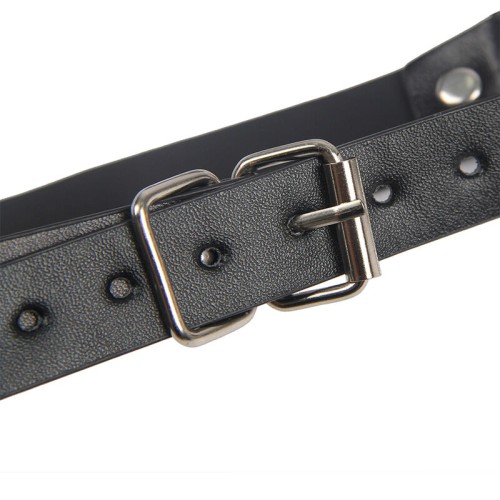 Sublime Men's Chest Nipple Clamps with Leather Strap
