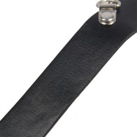 Sublime Men's Chest Nipple Clamps with Leather Strap