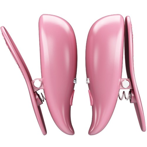 Cailey Remote-Controlled Nipple Clamps with 10 Vibration Modes
