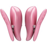 Cailey Pinzas Para Pezones con Control Remoto y 10 Modos de Vibración