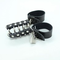 Penis Cage with Metal Rings for Fetish Play