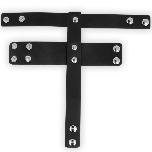 OHMAMA Leather Chastity Strap - Adjustable