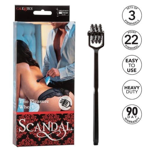 Scandal Trio Pleasure Wheel for Heightened Experiences
