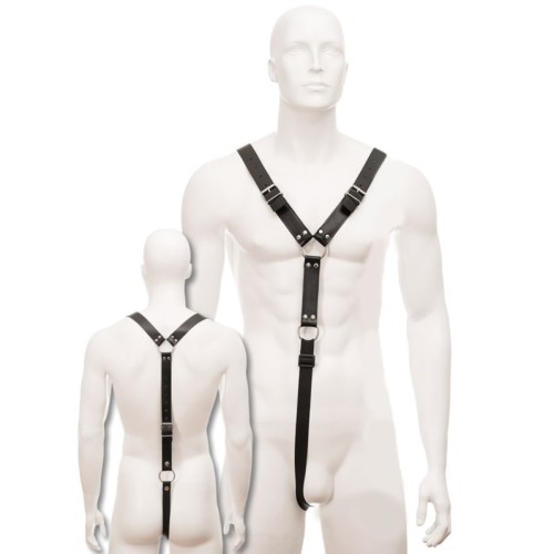 Adjustable Leather Harness for Men