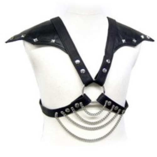 Metal & Shoulders BDSM Harness for Intense Experiences