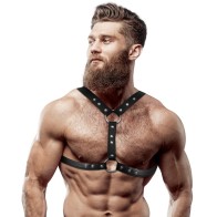 Eco-Leather Chest Harness for Enhanced Confidence