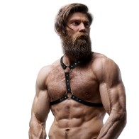 Eco-Leather Chest Harness for Enhanced Confidence