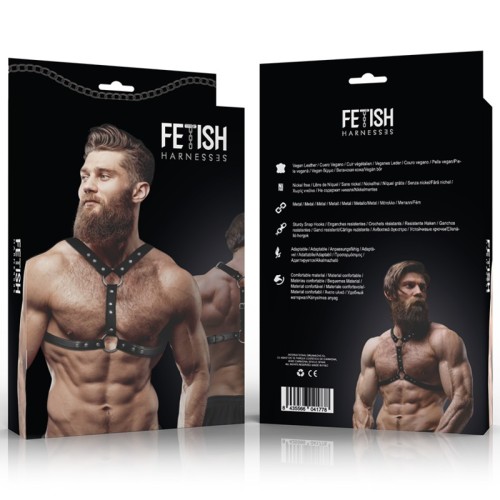 Eco-Leather Chest Harness for Enhanced Confidence