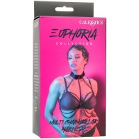 Euphoria Multi Chain Collar Harness - Unleash Your Dark Side