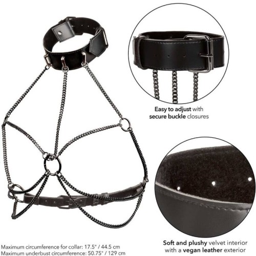 Euphoria Plus Size Multi Chain Neck Harness