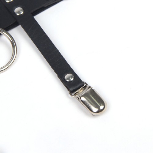 Sublime Adjustable Punk Leather Thigh Band - Extreme Allure