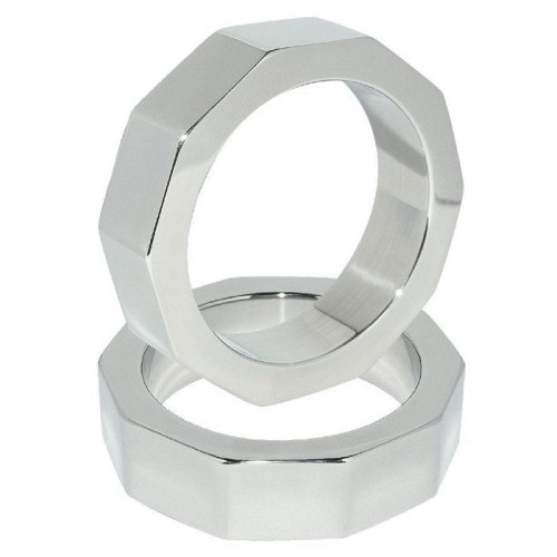 Nut Stainless Steel Penis and Testicle Ring 50mm