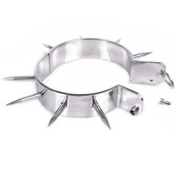 Bondage Slave Collar with Spikes