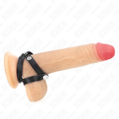 Kink Leather Penis Ring - Control and Style