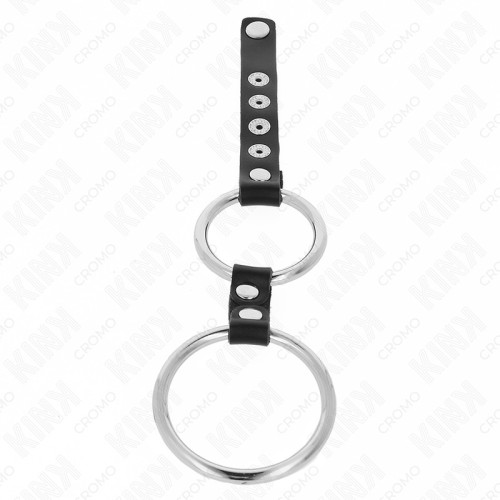 Kink Metal Adjustable Cock Ring Set