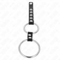 Kink Metal Adjustable Cock Ring Set