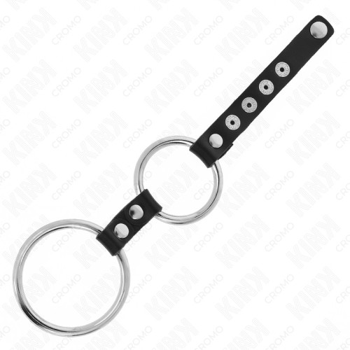 Kink Metal Adjustable Cock Ring Set