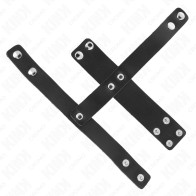Kink Adjustable Leather Cock Ring for Enhanced Pleasure