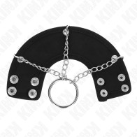 Kink Adjustable Penis Ring with Chain for Ultimate Control