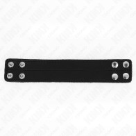 Kink Leather Snap Closure Penis Ring