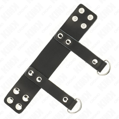 Kink D-Shaped Penis Ring 18.5x3.3 cm