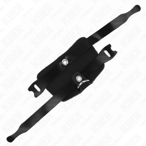 Kink Adjustable Hook Closure Leather Penis Ring