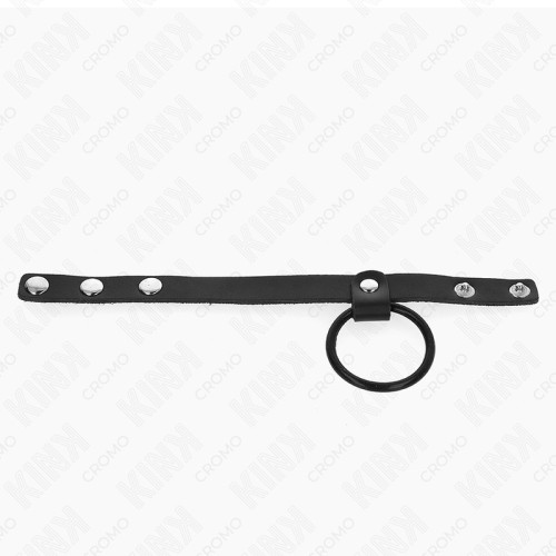 KINK Silicone Penis Ring with Ball Divider