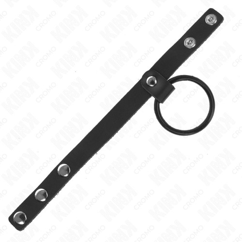 KINK Silicone Penis Ring with Ball Divider