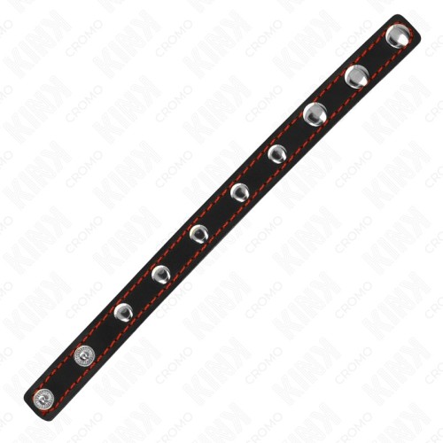 Kink Leather Penis Ring with Spikes