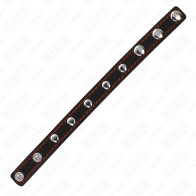 Kink Leather Penis Ring with Spikes