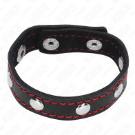 Kink Leather Penis Ring with Spikes