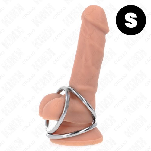 Kink Triple Metal Cock Ring for Ultimate Pleasure