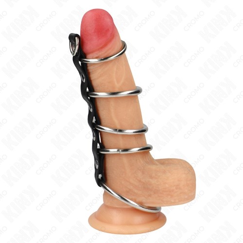 Kink Connected Penis Ring Set