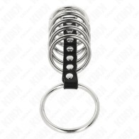 Kink 7 Metal Penis Rings Set
