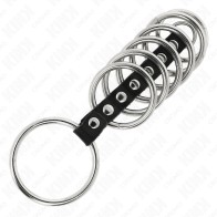 Kink 7 Metal Penis Rings Set